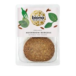 Biona Chilled Organic Mushroom Burgers 150g