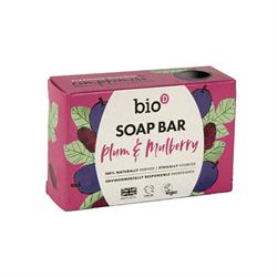 Bio-D Bio-D Plum and Mulberry Boxed Soap Bar 90g