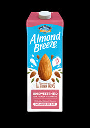 Blue Diamond Almond Breeze Almond Milk Unsweetened 1ltr