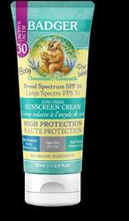 Badger Baby Clear Zinc Sunscreen SPF30 87ml