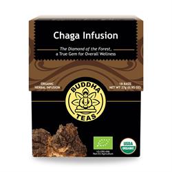 Buddha Teas Organic Chaga Infusion 18 tea bags