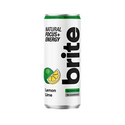 Brite Drinks Free Brite Natural FOCUS + ENERGY Lemon Lime Drink 330ml