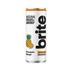 Brite Drinks FREE Brite Natural FOCUS+ ENERGY Pineapple Mango Drink 330ml