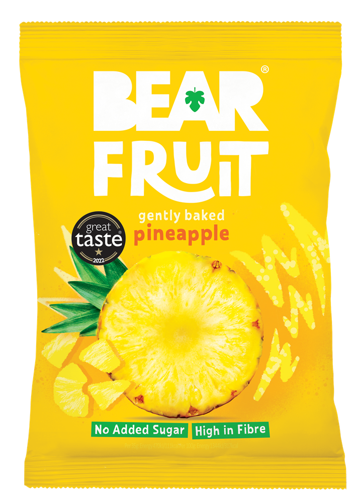 BEAR Bear Fruit Gently Baked Pineapple 35g