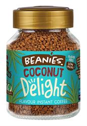 Beanies Coffee Beanies Coconut Delight Flavour Instant Coffee 50g