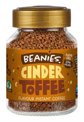 Beanies Coffee Beanies Cinder Toffee Flavour Instant Coffee 50g