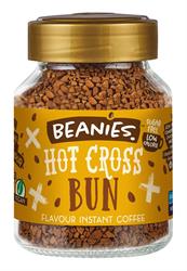 Beanies Coffee Beanies Hot Cross Bun Flavour Instant Coffee 50g