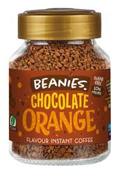 Beanies Coffee Beanies Chocolate Orange Flavour Instant Coffee 50g