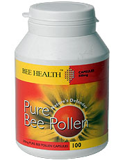 Bee Health Bee Health Pollen 500mg 100 Capsules