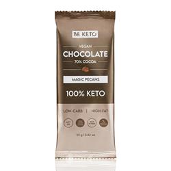 BeKeto BeKeto - Vegan Keto Chocolate + MCT Magic Pecans 80g