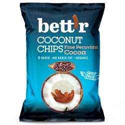 Bettr Coconut Chips with Cacao Organic Vegan Gluten Free 40g