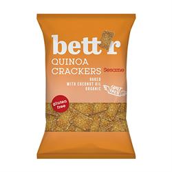 Bettr Quinoa Crackers with Sesame 100g