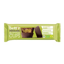 Bettr Organic Vegan Nut Butter Cups with Pistachio Cream 39g