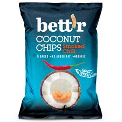 Bettr Coconut Chips with Chili Vegan Organic 40g