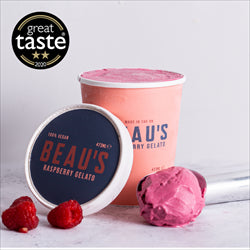 Beaus Gelato Raspberry Vegan Gelato 450ml