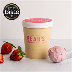 Beaus Gelato Strawberry Vegan Gelato 450ml