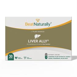BeatNaturally FREE Liver Ally - Liver Detox Supplement - 30 Capsules