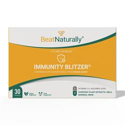 BeatNaturally FREE Immunity Blitzer-Vitamin C Moringa Amla Neem 30 capsules