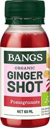 Bangs Organic Ginger with Pomegranate Shot 60ml