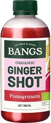 Bangs Organic Ginger and Pomegranate Shot 300ml