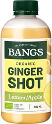 Bangs Organic Ginger Lemon & Apple Shot 300ml