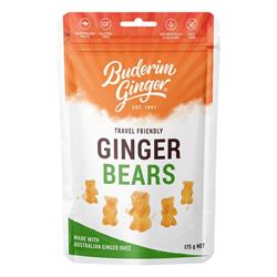 Buderim Ginger Buderim Ginger Travel Friendly Ginger Bears 175g