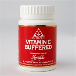 Bio Health Buffered Vitamin C 500mg 60 capsules