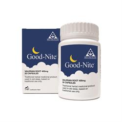 Bio Health Good-Nite Valerian Root 400mg 50 Capsules