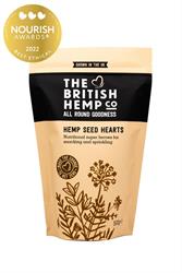 British Hemp Co FREE Hemp Seed Hearts (Order in singles or 8 for trade outer)