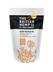 British Hemp Co FREE Hemp protein powder 40% 500g