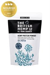 British Hemp Co 50% Hemp protein powder (Order in singles or 8 for trade outer)