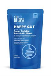 British Hemp Co Happy Gut Super Soluble Prebiotic Blend - 250g