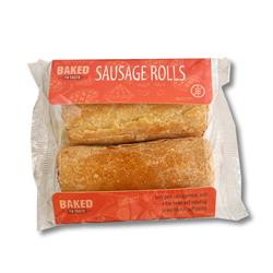 Baked to Taste Gluten Free Twin Pack Sausage Rolls 220g