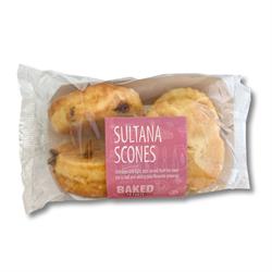 Baked to Taste Gluten Free Sultana Scones Twin Pack 100g