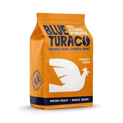 Blue Turaco 100% Specialty Ugandan Robusta Coffee Whole Beans. 227g