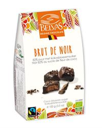 Belvas Organic Brut de Noir 82% - with coconut blossom sugar - 100g