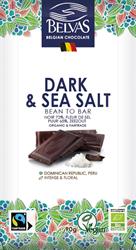 Belvas Tablet Dark & Sea Salt Rep Dom and Peru 90g