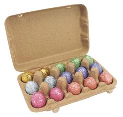 Belvas Assortment of Chocolate Easter Eggs 120g