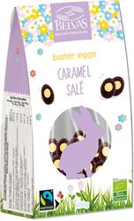 Belvas Organic Salted Caramel Chocolate Easter Eggs 100g