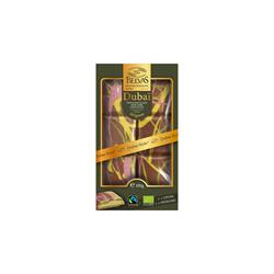Belvas Belvas Tablette Dubai Pistachio Semi Dark Chocolate Bar 100g