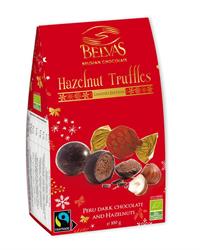 Belvas Belvas Hazelnut Dark Chocolate Truffles 100g