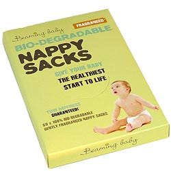 Beaming Baby Bio-degradable Nappy Sacks Fragranced 60's