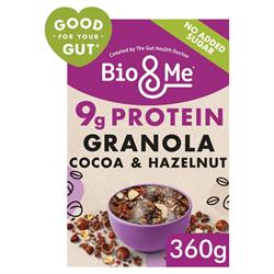 Bio&Me Bio&Me Cocoa & Hazelnut Protein Boosted Gut-Loving Granola 360g