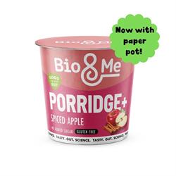 Bio&Me Bio&Me Spiced Apple Gut-Loving Gluten Free Porridge Pot 58g