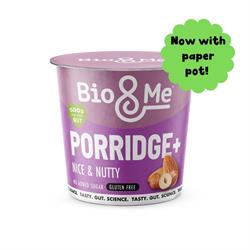 Bio&Me Bio&Me Nice & Nutty Gut-Loving Gluten Free Porridge Pot 58g