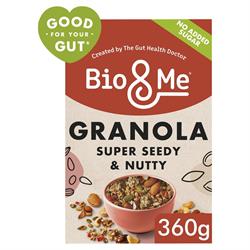 Bio&Me Bio&Me Super Seedy & Nutty Gut-Loving Granola 360g