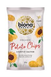 Biona Potato Chips Organic - Himalayan Pink Salt - Light 100g