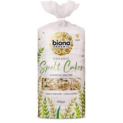 Biona Spelt Cakes Lightly Salted Organic 100g