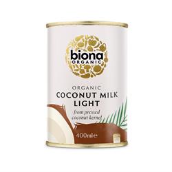 Biona Coconut Milk - Light 9% fat Organic 400ml