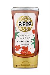 Biona Organic Maple Agave Syrup - Squeezy 350g